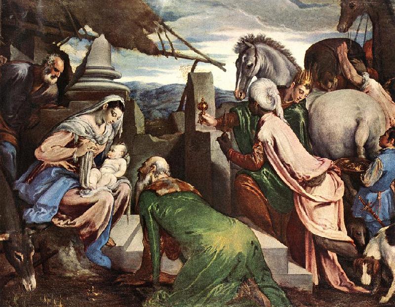 BASSANO, Jacopo The Three Magi ww china oil painting image